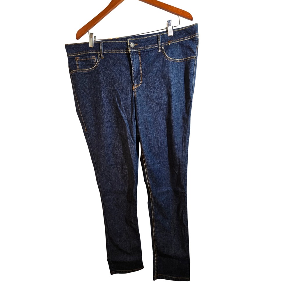 Bongo Dark Wash Denim Jeans Classic Bootcut Style Women's Size‎ 18W